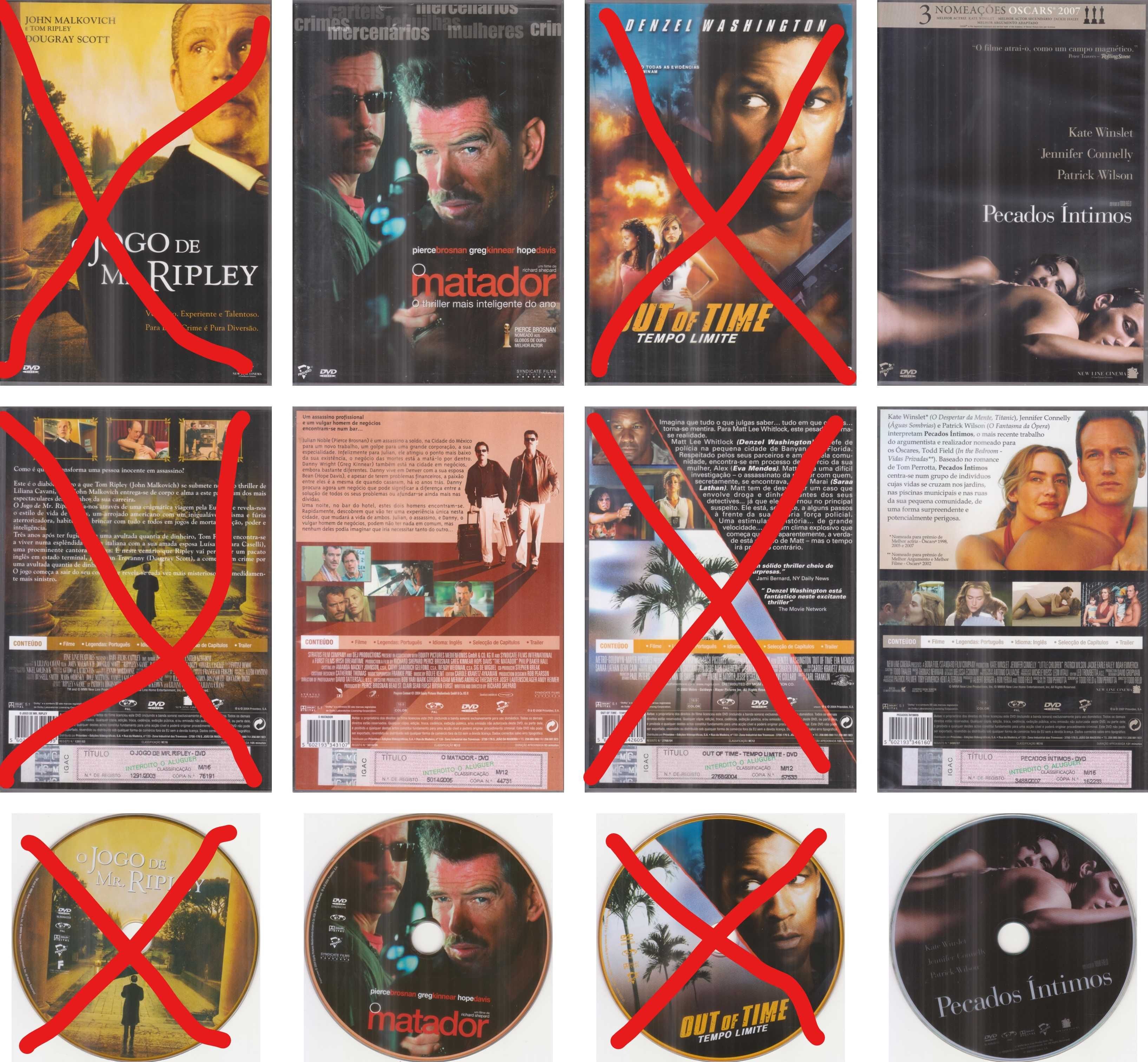 Filmes Prisvideo – 26 DVDs