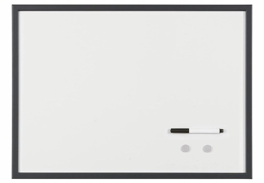 tablica magnetyczna suchościeralna biała bi-office 60x40cm