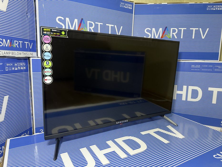 • Супер ціна • Телевизор Samsung 32” смарт ТВ, 4К, wi fi Т2