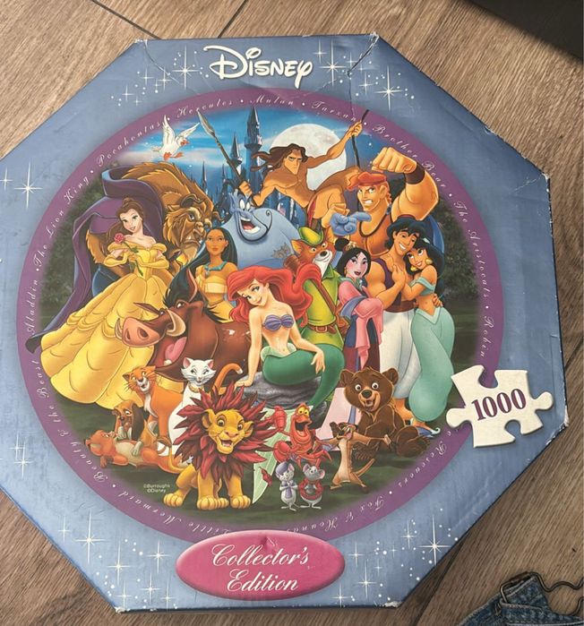 Ravensburger z 1000 elementów z serii Disney Collector's Edition