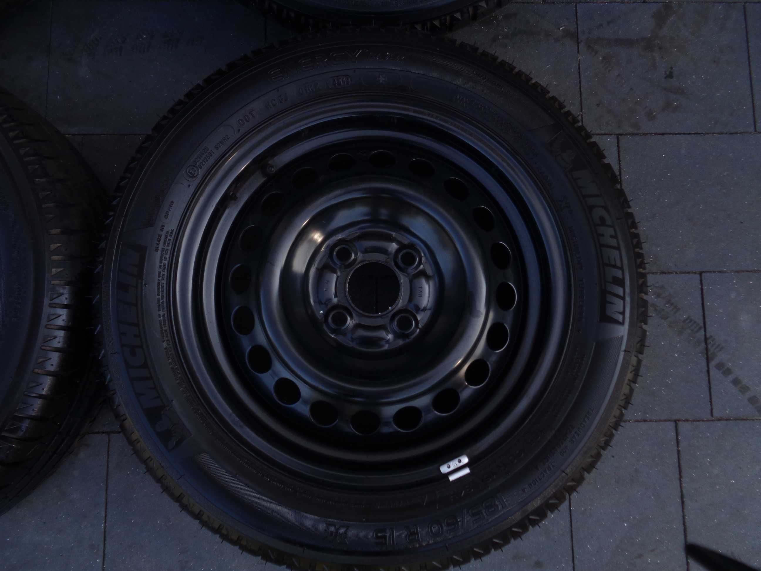 Koła letnie OPEL FIAT 15 cali 4x100 + opony 7,6mm, Corsa Punto Astra