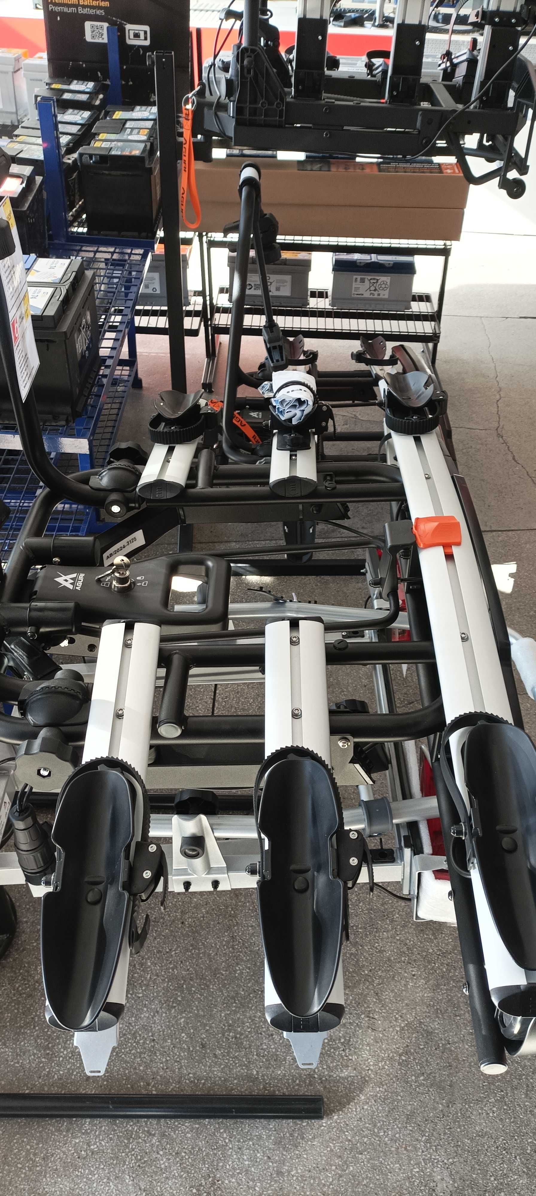 bagażnik rowerowy na hak 3 rowery platforma rowerowa Aguri Active Bike