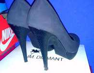 Sapatos salto cobra