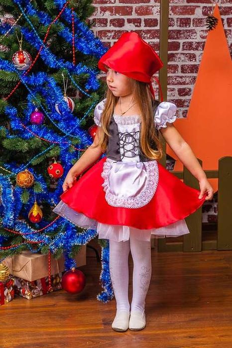 Новорічний костюм "Червона шапочка" 98, 110