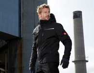 Męska zimowa kurtka softshell ENGELBERT STRAUSS MOTION r.L st.b.dobry