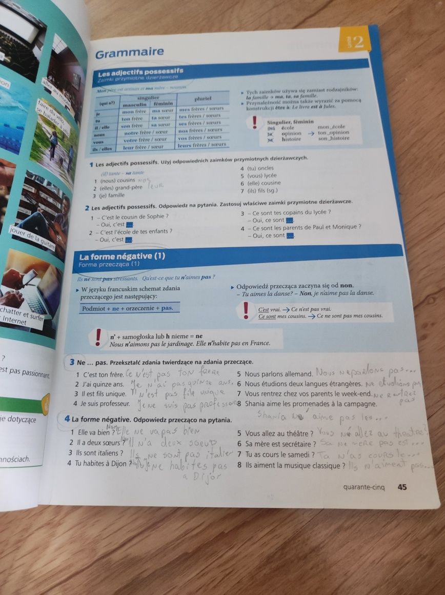 Exploits 1 Podręcznik do języka francuskiego