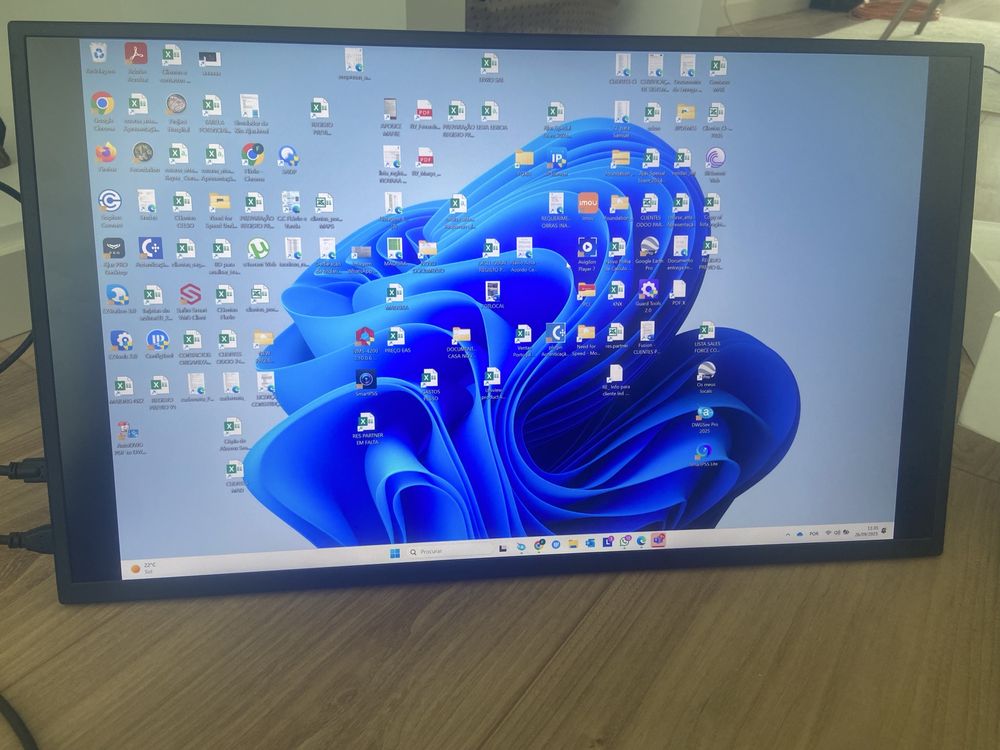 Monitor portatil de 22” Qled