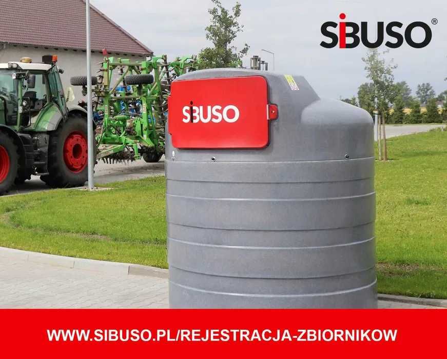 Zbiornik na paliwo do oleju napędowego ON SIBUSO 2500L Wyprzedaż