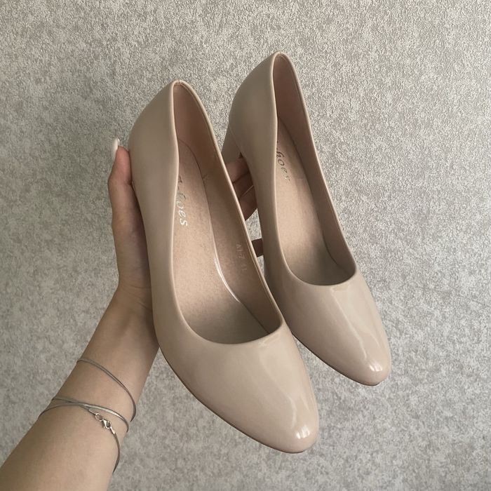 Туфлі беж 41 розмір