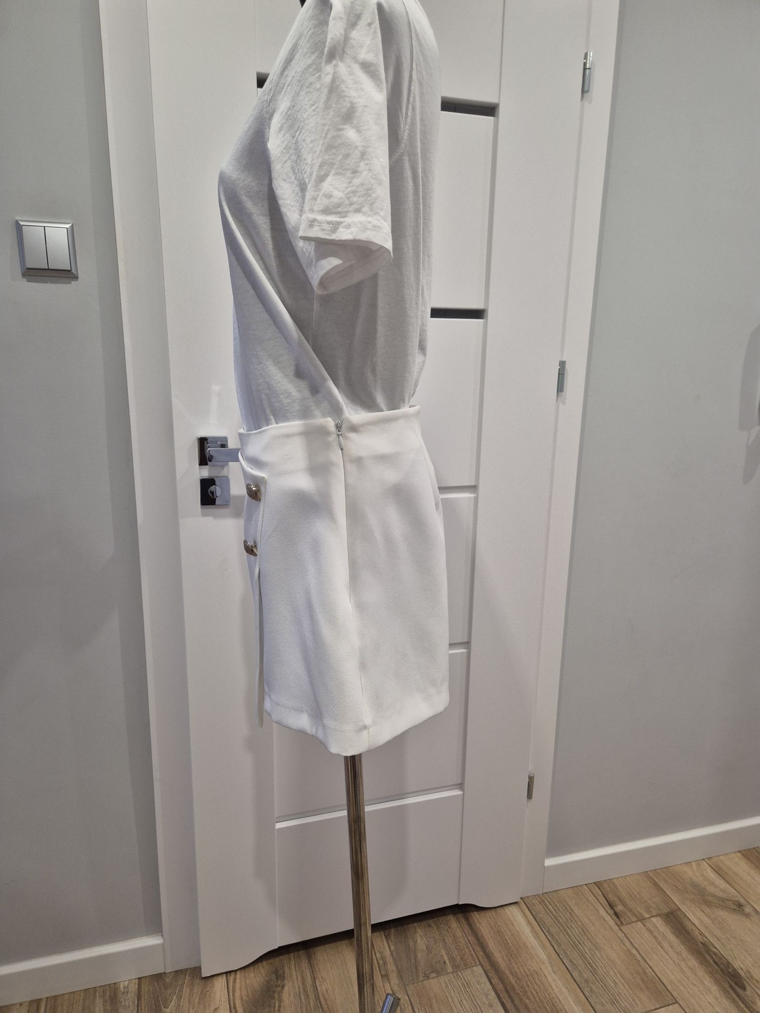 Nowe z metką spódnico spodenki szorty River Island M  białe