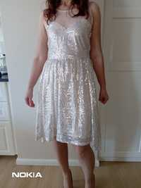 Elegancka sukienka z cekinami Orsay 38