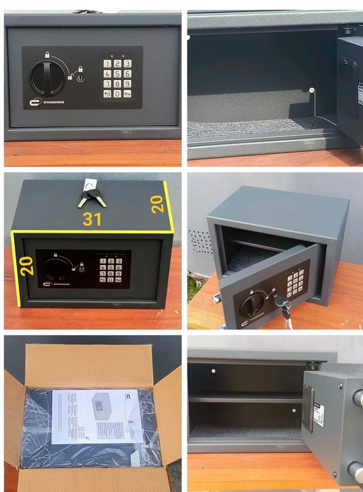 Сейфы с электронным управлением + 2 ключа