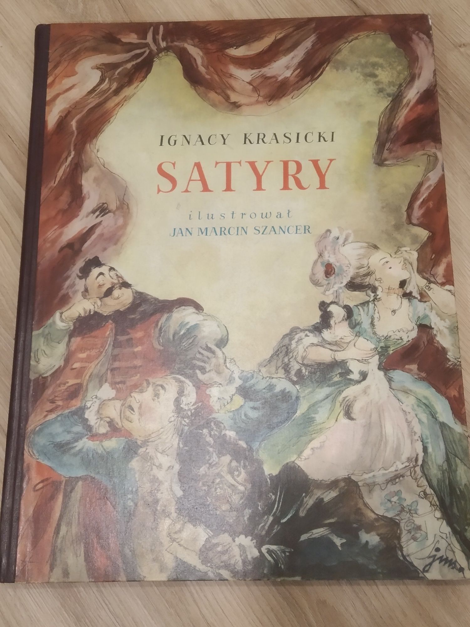 Satyry z ilustracjami Szancer