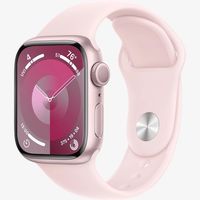 NEW Apple Watch Series 9 41 mm Pink GPS Al Light Pink Sport Band