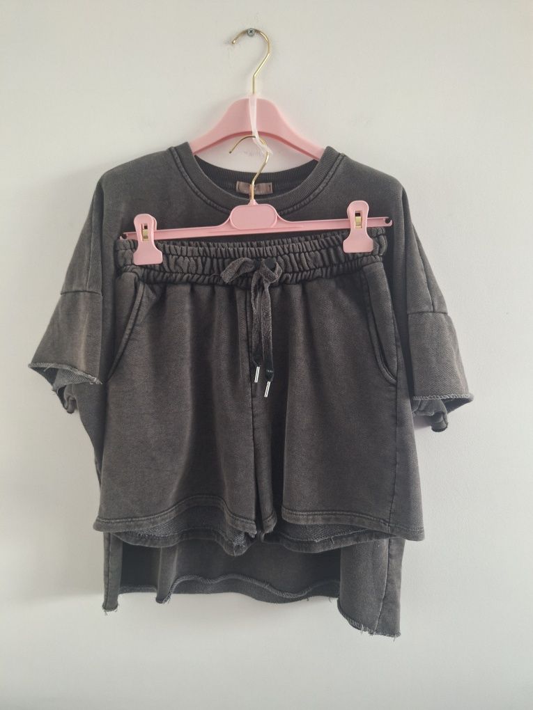 Dollyglam Azara komplet dekatyzowany bluza i szorty