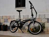Bicicleta Dobrável Elétrica Btwin E-HopTown 500 Cidade/Urbana