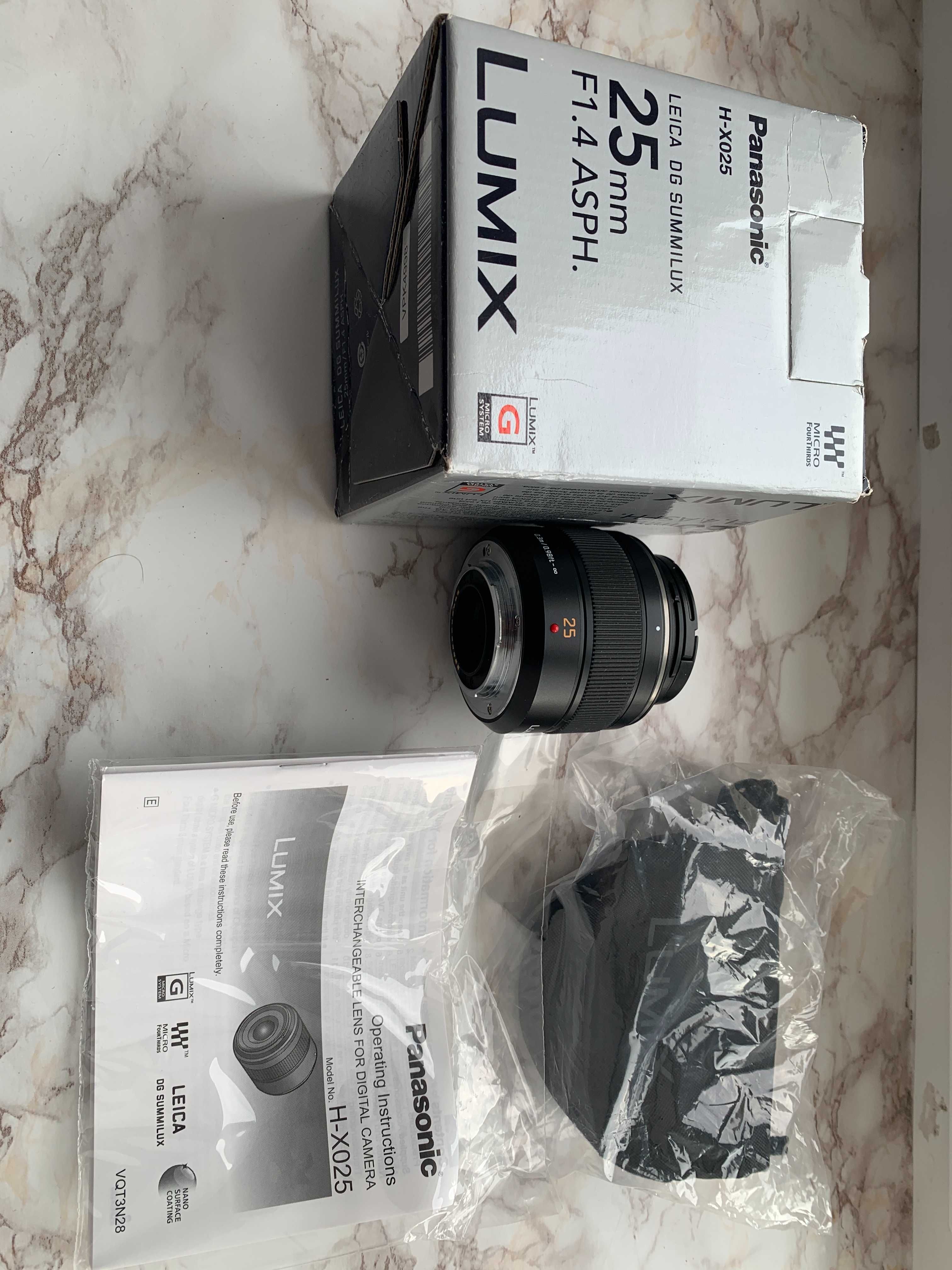 Продам обєктив Lumix leica 25mm f1.4