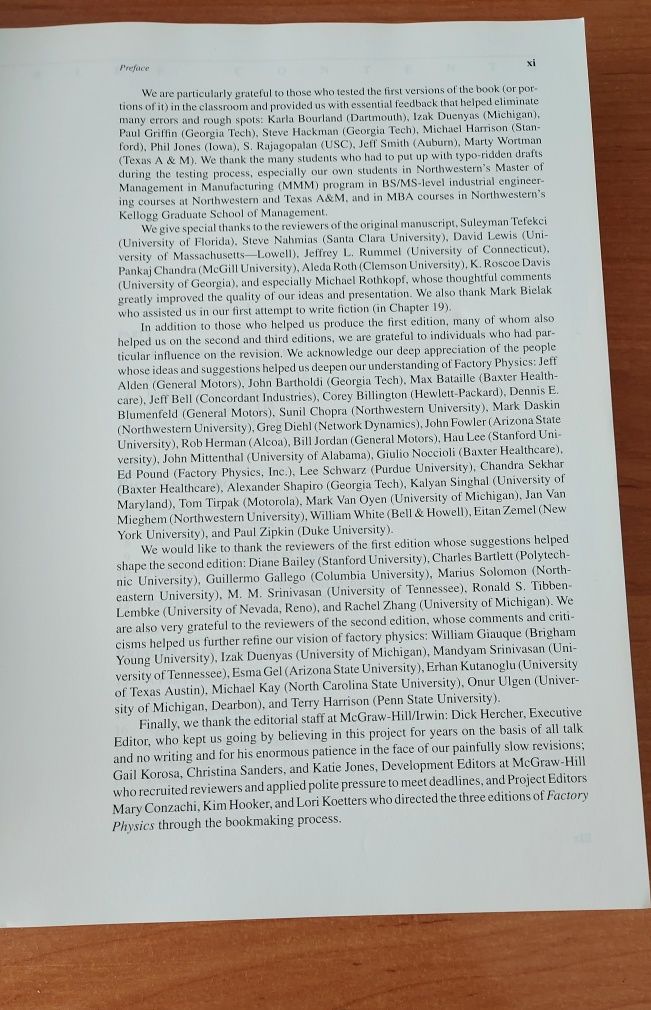 Factory Physics Wallace J. Hopp Mark L. Spearman,