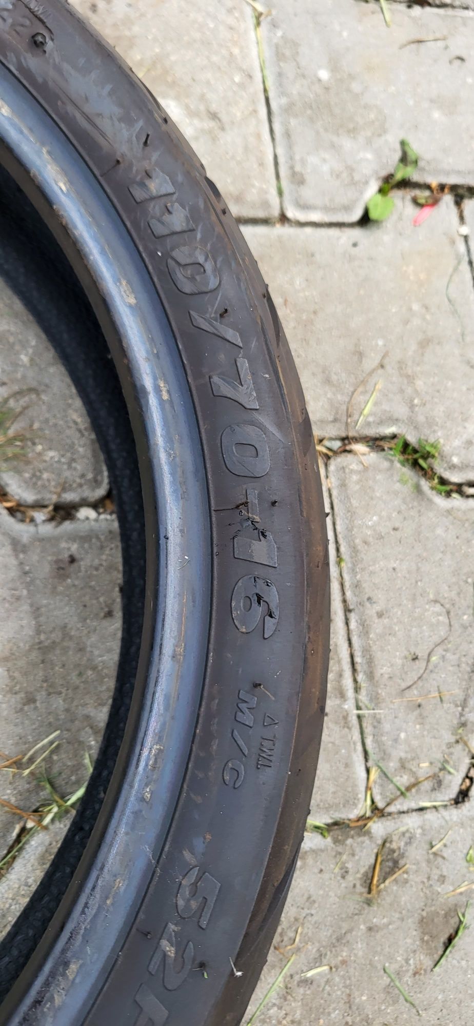 Opona nr c396 cst  110/70-16 motocyklowa jak nowa