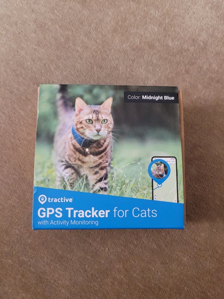 Obroża dla kota Lokalizator GPS Tractive