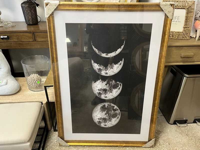 Dekoracja ścienna grafika obraz Księżyc 77 x 107 cm Ars Longa