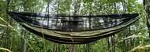 Hammock + moskitiera + komplet zawiesi