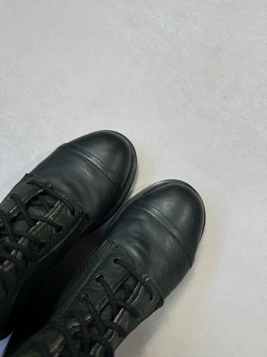 Кожаные ботинки Dr. Martens женские высокие сапоги (оригинал)