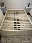 Cama box com 4 gavetas BRIMNES IKEA