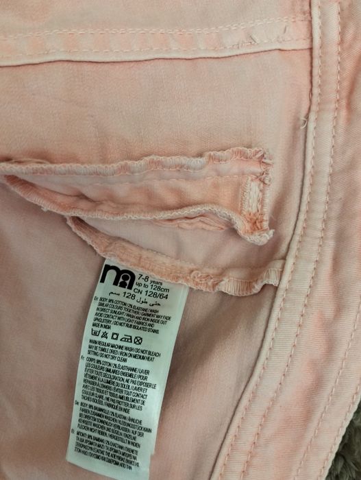 Джинсовка рожевого кольору і кофтинка