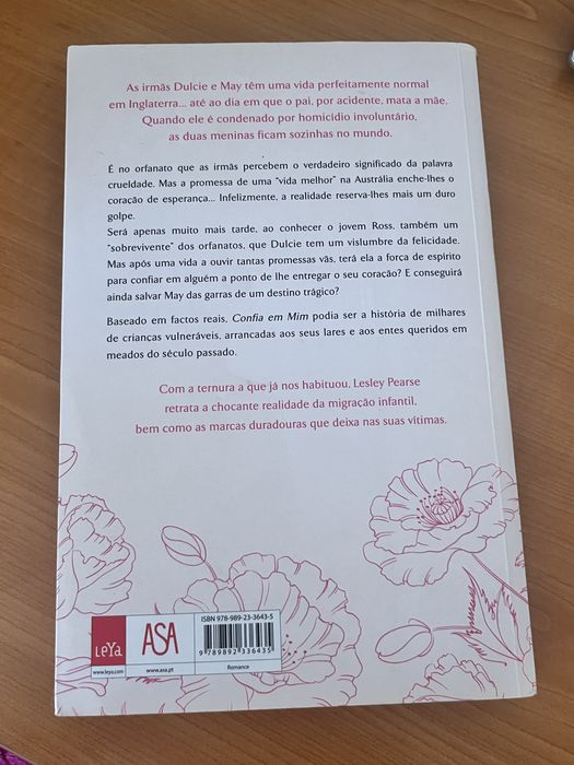 Livro “Confia em mim” de Lesley Pearse”