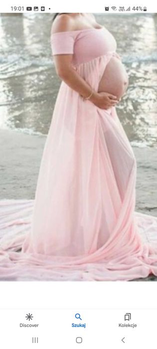 Sukienka do sesji ciażowej xl