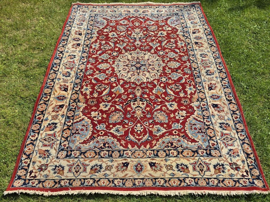Tabriz - Wspaniałej jakości rękodzieło z Iranu Dywan perski  150 x 220