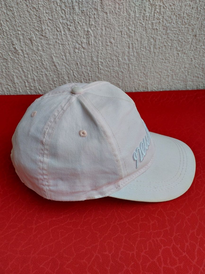 Czapka z daszkiem różow NY New York-H&M- 5-8 lat–110-128cm InPost