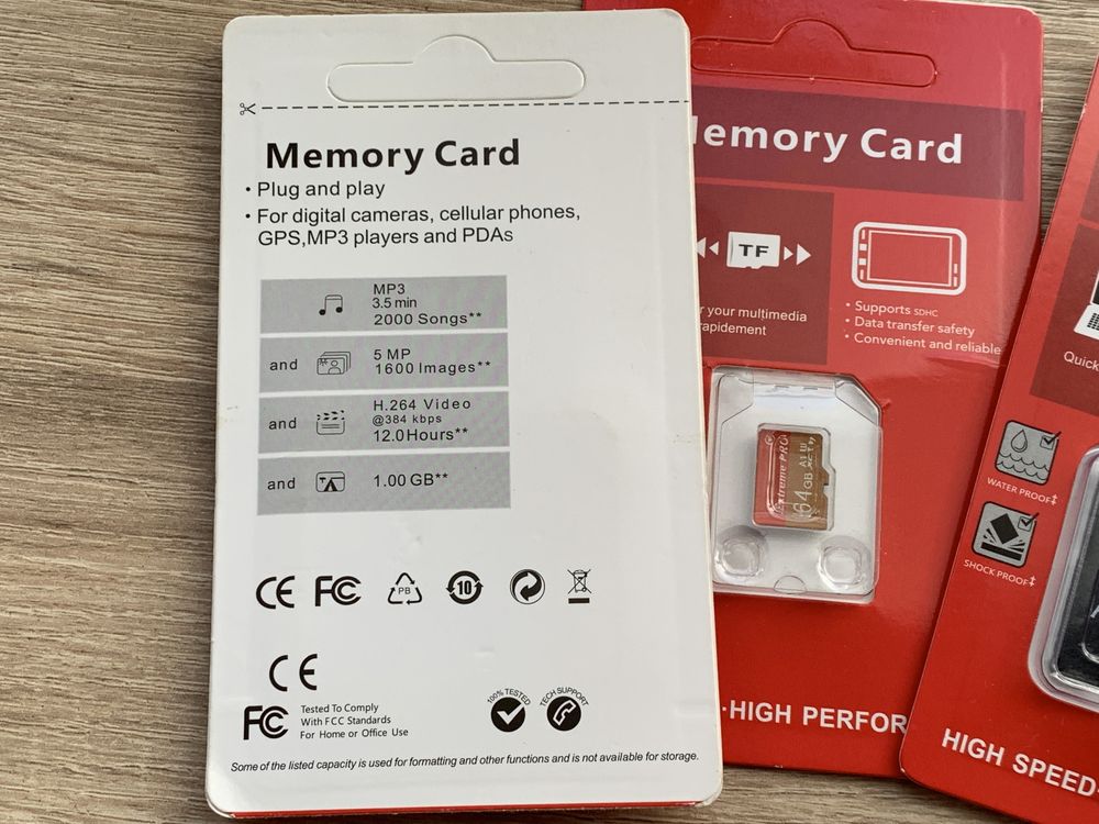 Карта пам'яті Extreme Pro MicroSD 64GB Class 10 U1 перехідник SD