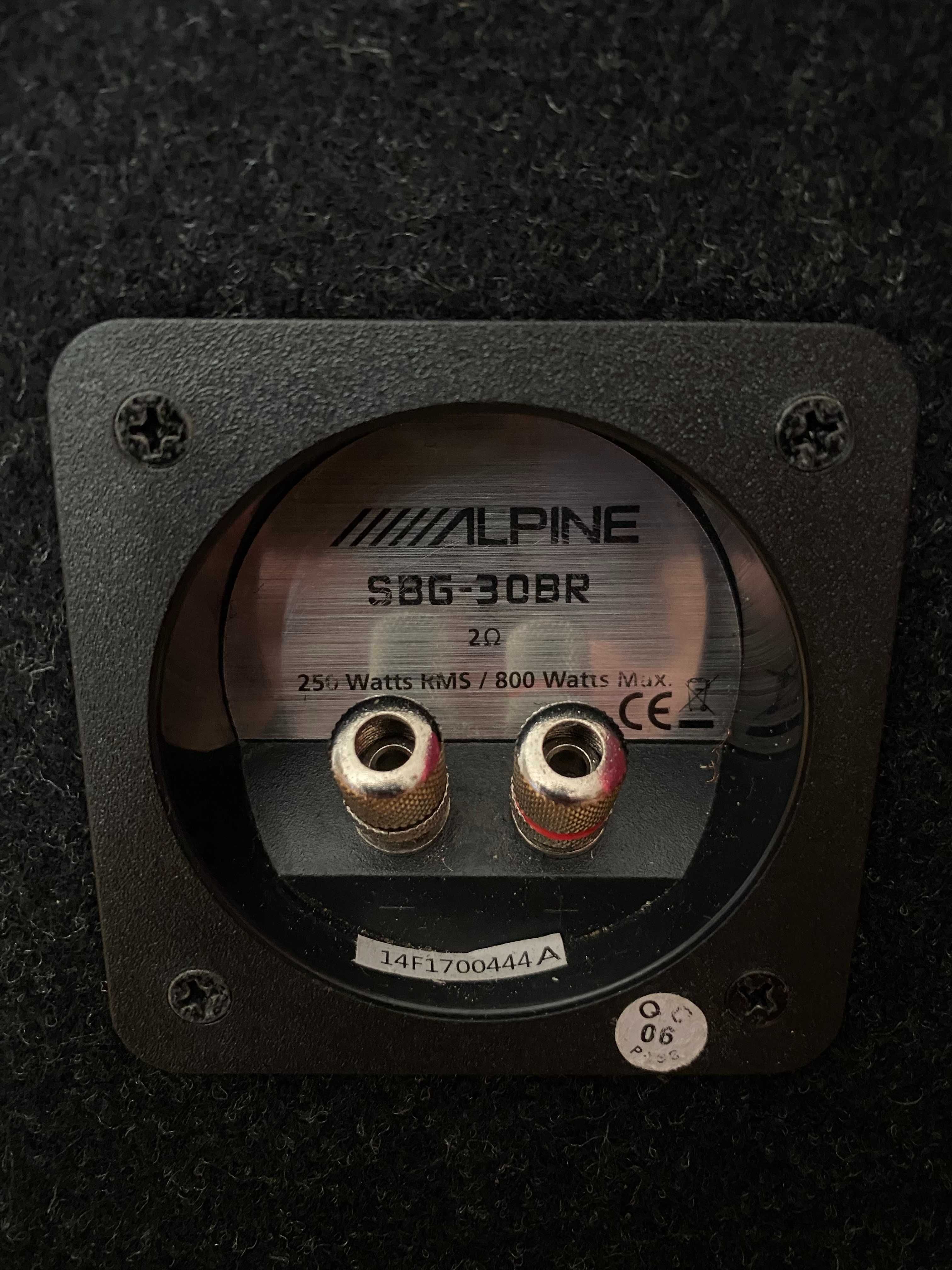 Subwoofer Alpine SBG-30BR