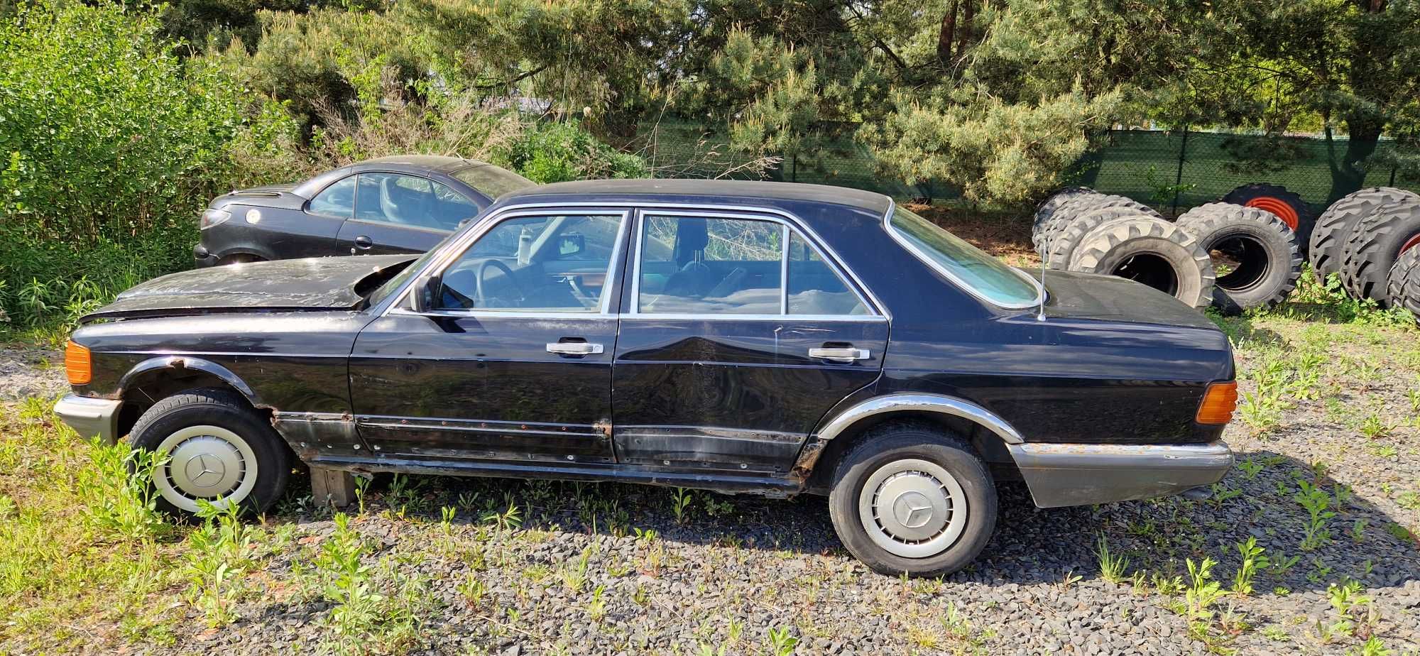 Mercedes Benz W126 280SE 280 SE 2.8 benzyna s klasa silnik skrzynia