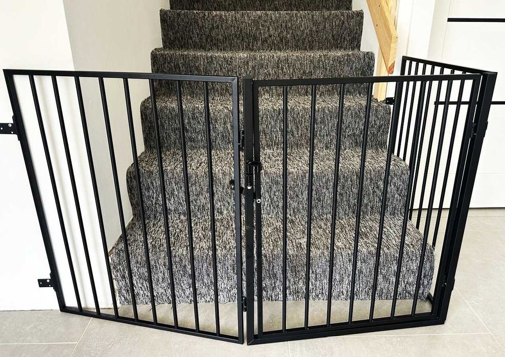 Bramka Barierka Zabezpieczająca Osłona do Kominka Pieca Ochronna