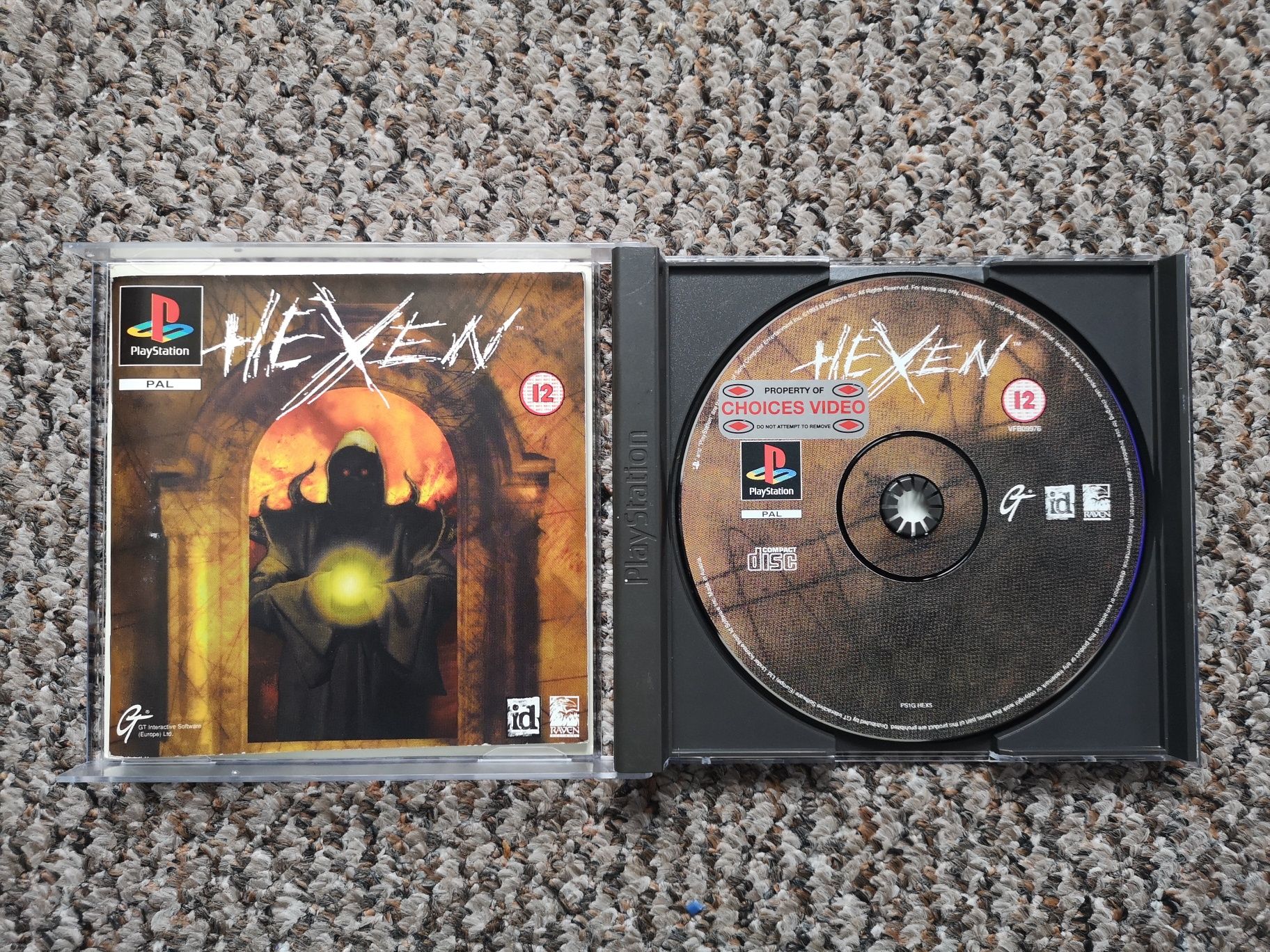 Sony playstation 1 PSX gra Hexen Angielski PAL ideał