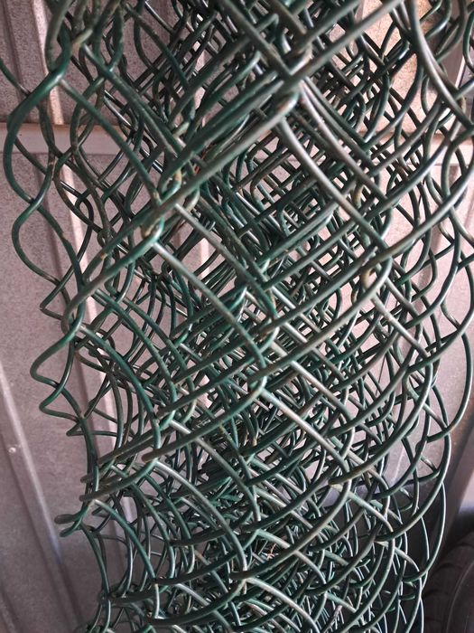 siatka ogrodzeniowa 150cm powlekana pvc zielona