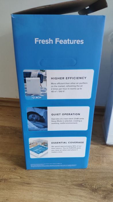 Oczyszczacz powietrza Levoit LV-H131 smart wi-fi 230 m3/h aplikacja