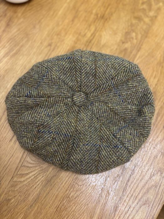 Elegancki kaszkiet Harris Tweed