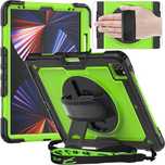 Etui do iPad Air 5/4 10.9”/Pro 11 z Paskiem na Ramię Zielone