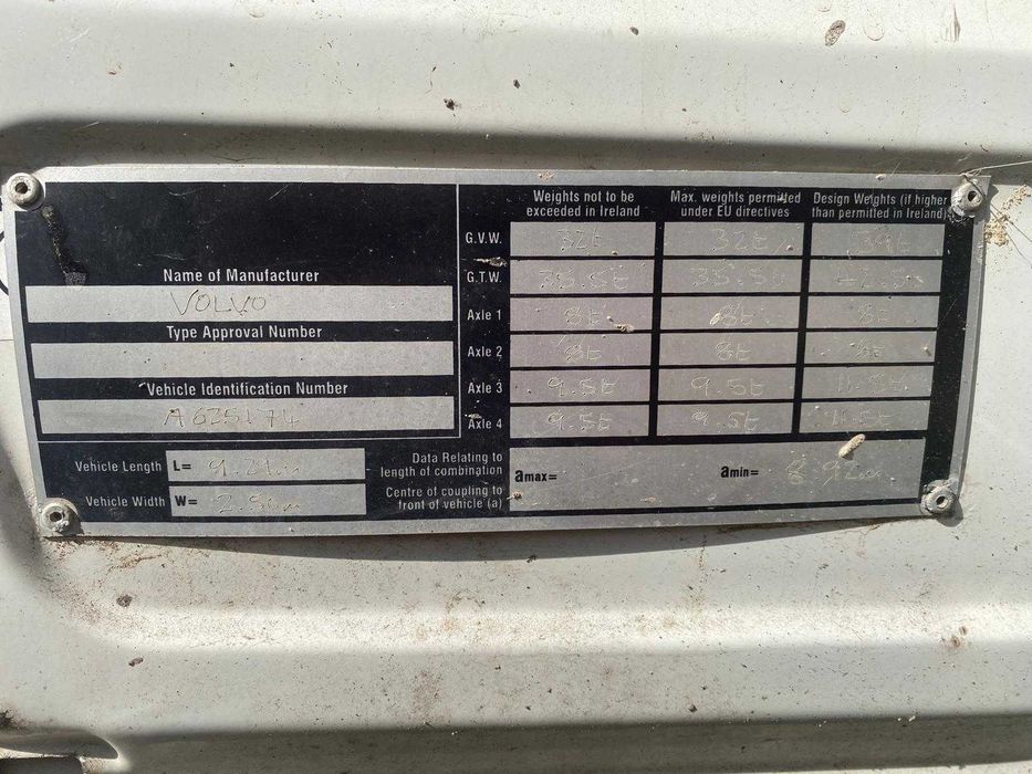 Wywrotka VOLVO FM 400 8x4 - EURO5