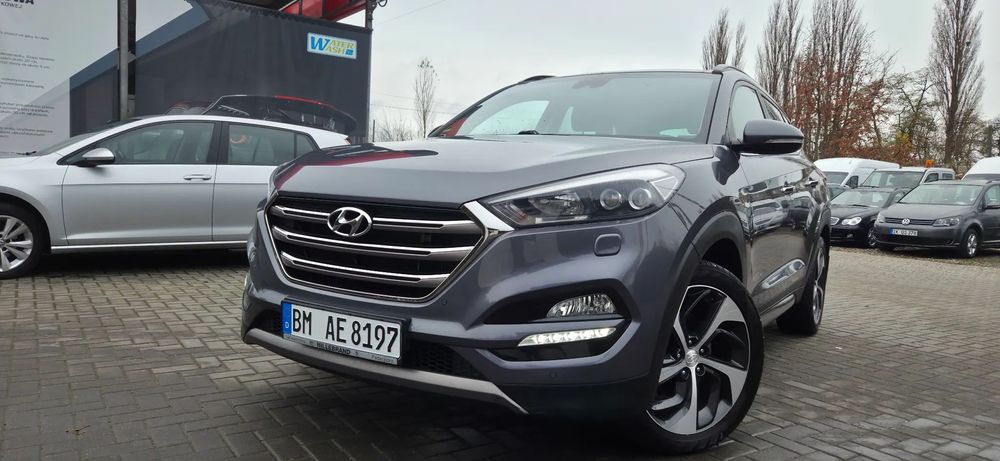 Hyundai Tucson 2.0 CRDI 184KM AWD Climatronic Podgrzewane Fotele Sper Stan ASO Raty