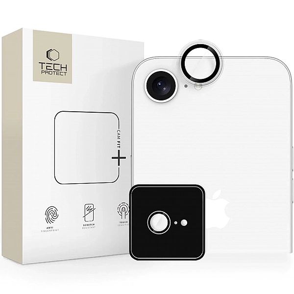 Nakładka na obiektyw Tech-Protect Camring Fit+ na iPhone 16e - przezro