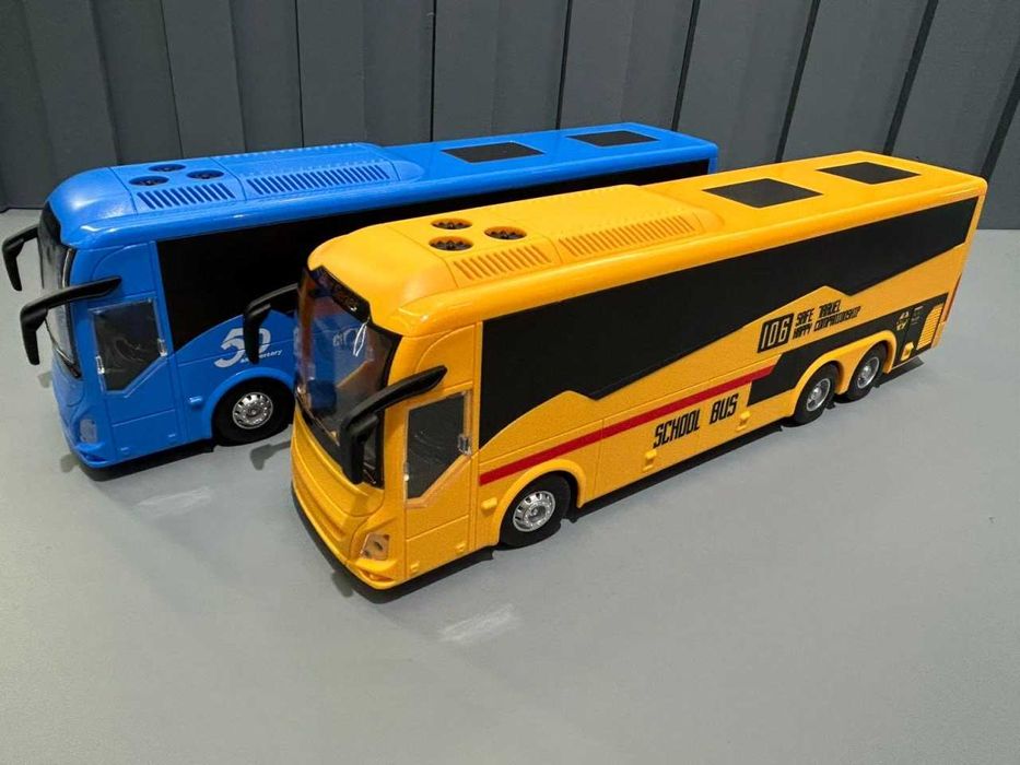 Автобус на радіокеруванні звук гумові колеса 30 см( 197-3-4) Розд/Дроп