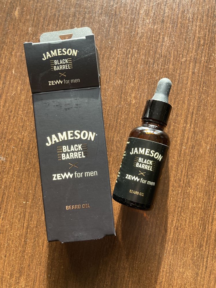 Olejek do brody ZEW x Jameson Black Barrel 30ml