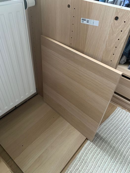 Przegroda do obudowy Ikea Komplement dąb bejcowany
