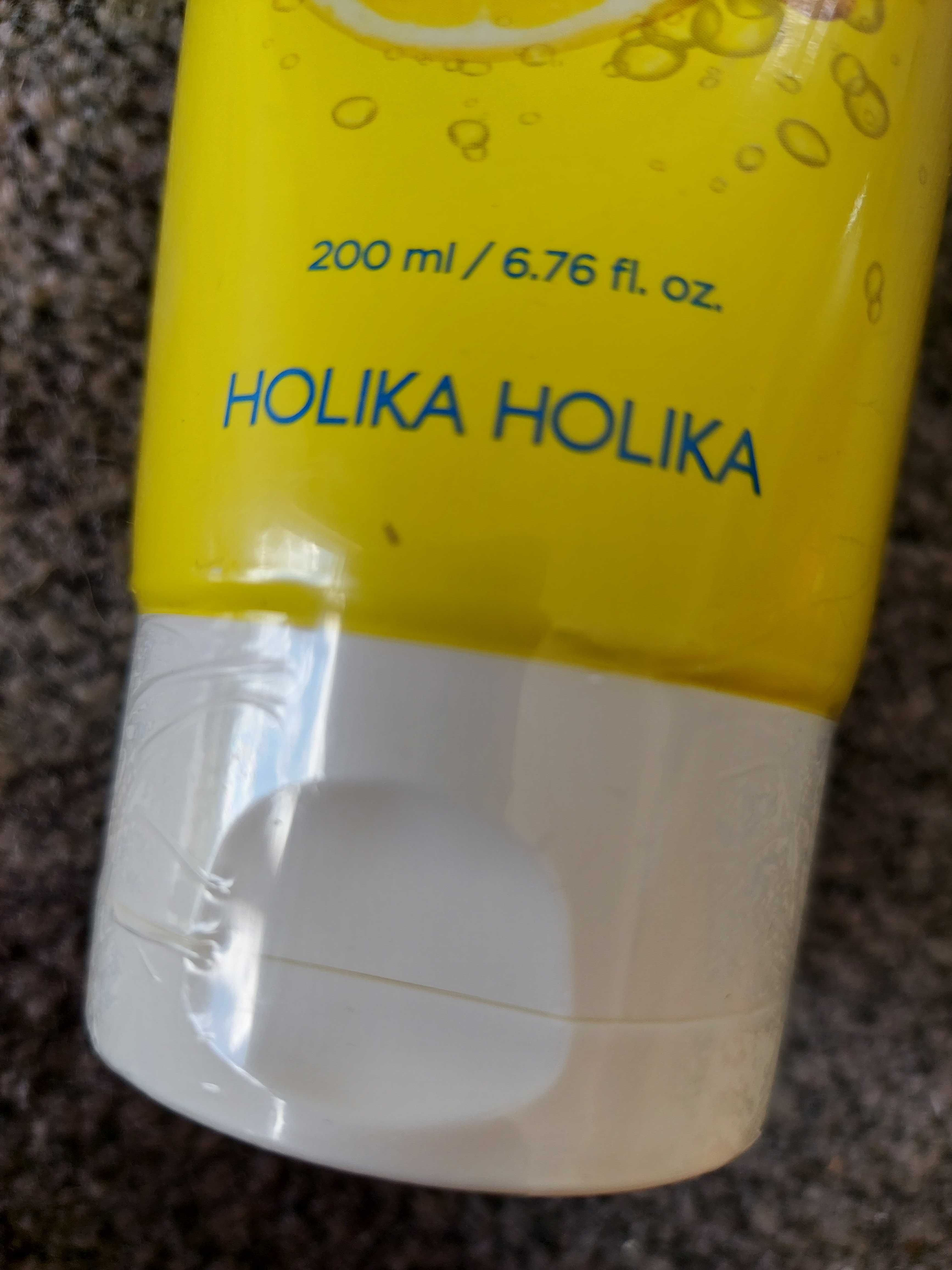 Holika holika sparkling lemon żel myjący do twarzy nowy