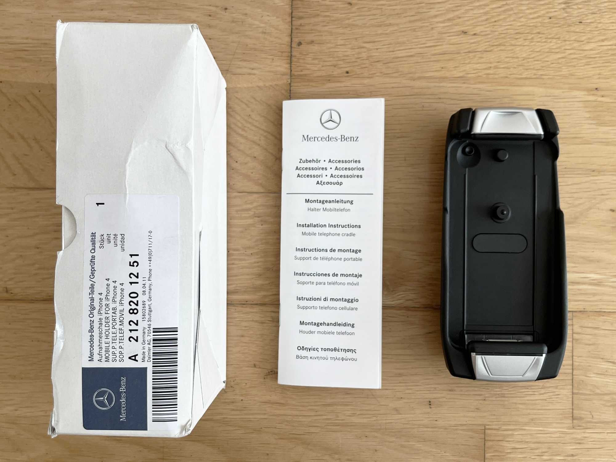Mercedes Class C W204 Suporte para iPhone 4